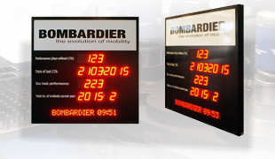 marcador led dias sin accidentes